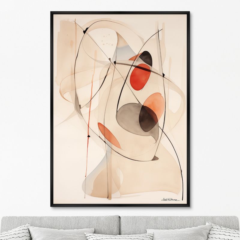 Репродукция картины ArtNoMore на холсте Untitled, No 2, 2024г. фото 1