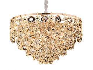 Люстра Newport 5260 Champagne gold Clear crystal E14 5265+11/C gold