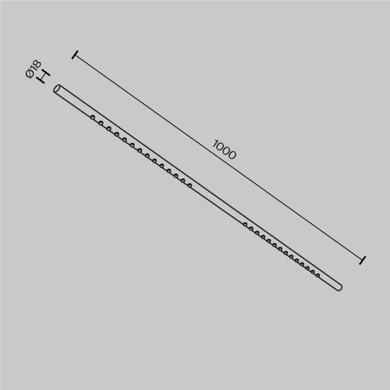 Светильник Maytoni Points LED 24W C101CL-L1000-24W3-6K-B фото 7
