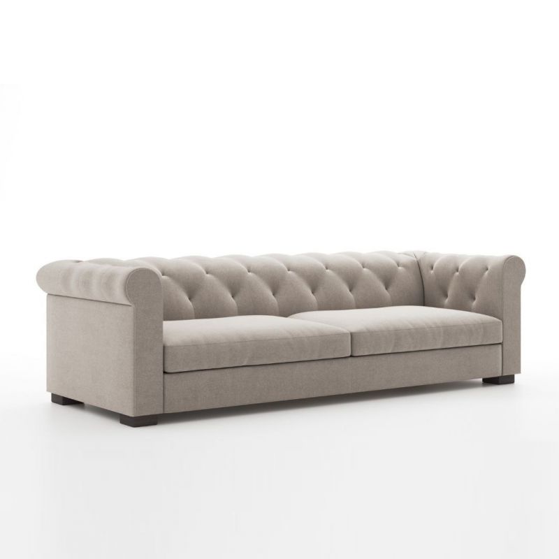 Диван Highland Furniture MODE CHESTERFIELD 300см, бежевый, IMR-BD-2395349 фото 2