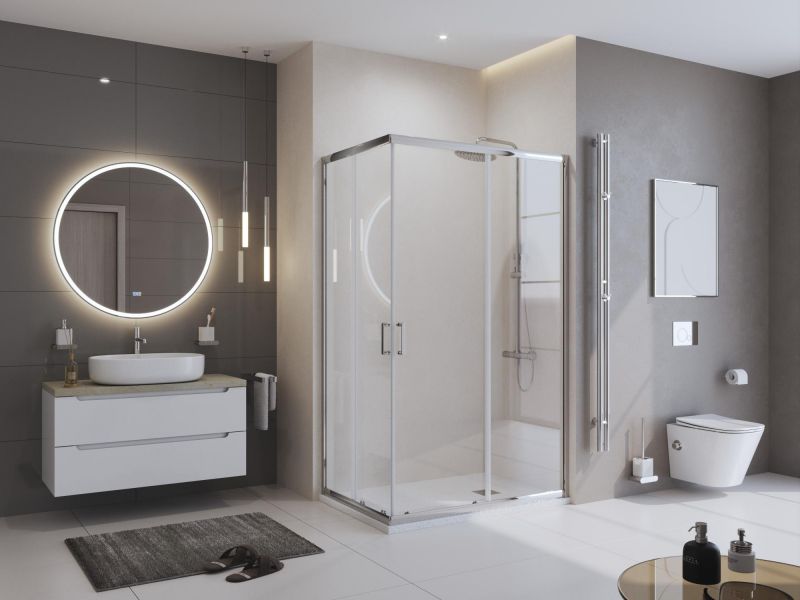 Душевой поддон BelBagno UNO TRAY-MR-UNO-AH-120/90-35-W-CR, 120х90 см фото 8