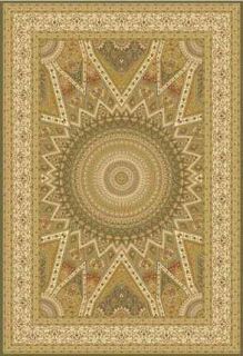 Бельгийский ковер из вискозы Carpet «ESMERALDA» 2M007-GRN 80 x 150 см