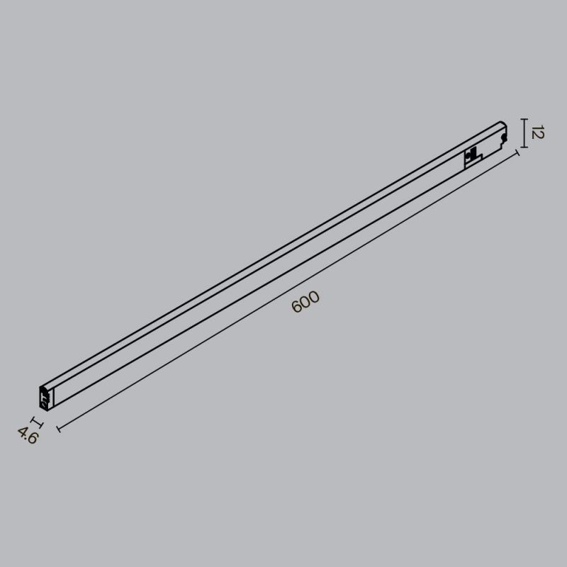 Трековый светильник Maytoni Basis TR190-1-10W4K-B фото 9