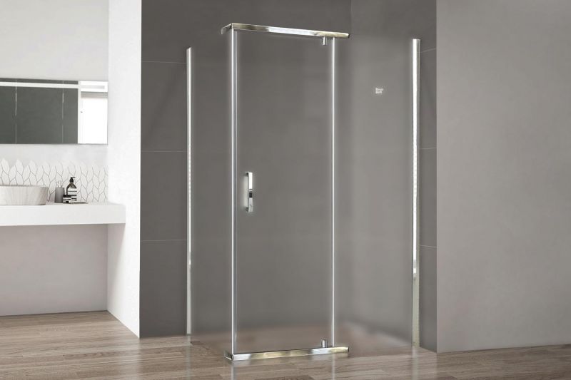 Душевой уголок Royal Bath HPVD RBHPVD-C-CH 80 профиль хром, стекло матовое фото 1