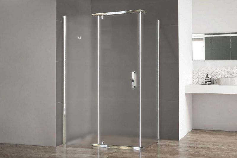 Душевой уголок Royal Bath HPVD RBHPVD-C-CH 80 профиль хром, стекло матовое фото 2