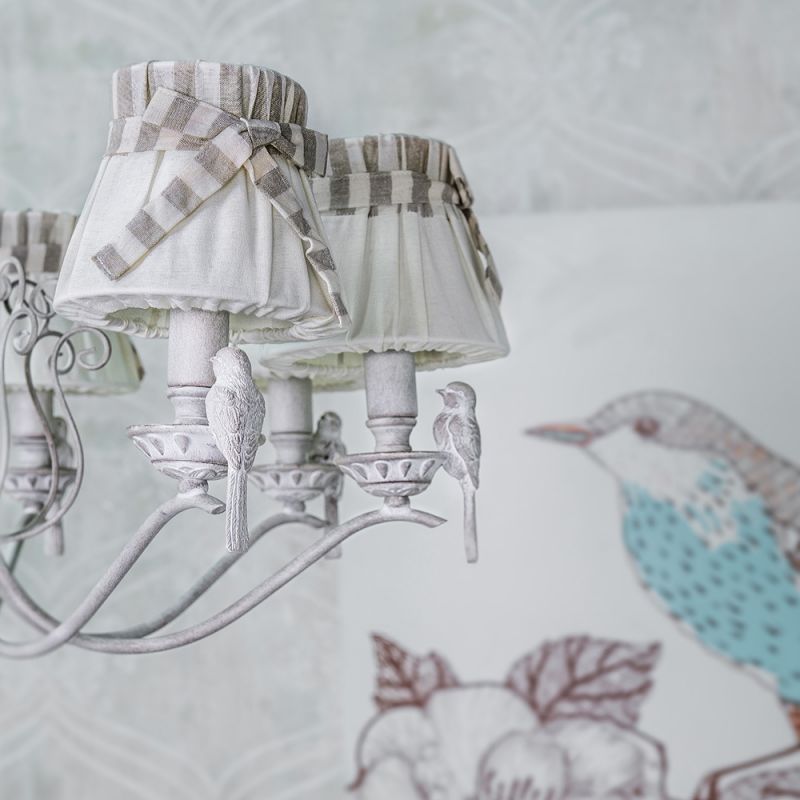 Подвесная люстра Maytoni Bird 40W E14 ARM013-06-W фото 7