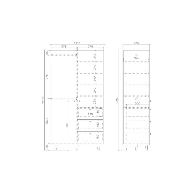 Шкаф The IDEA Twin BD-1964478 фото 6