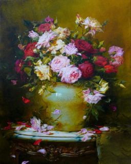 Картина "Розы" 80x60 Федорова Ирина