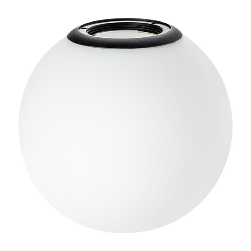 Плафон с черным металлическим кольцом для трека Lightstar PRO Teta 595110 фото 1