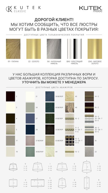 Напольный светильник KUTEK MOOD Seti SET-LS-1(N) фото 3