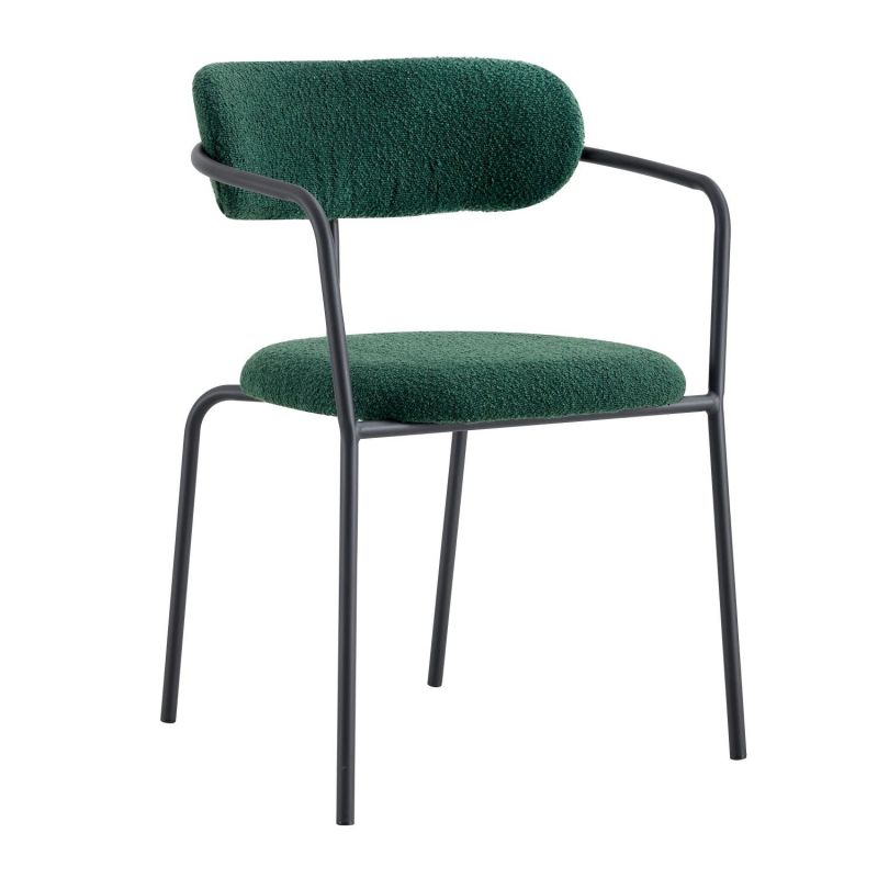 Стул дизайнерский BRADEX Home Ant букле зелёный BD-2938496 фото 1