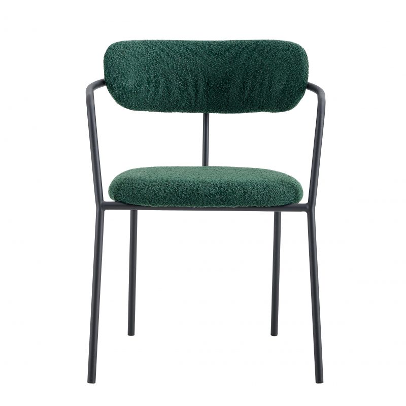 Стул дизайнерский BRADEX Home Ant букле зелёный BD-2938496 фото 2