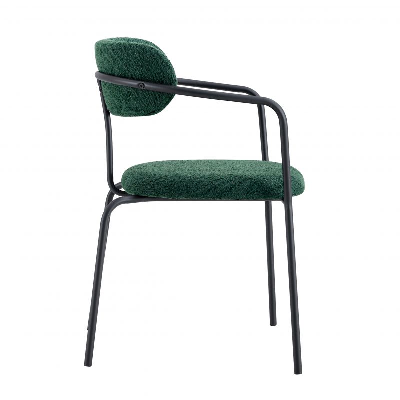 Стул дизайнерский BRADEX Home Ant букле зелёный BD-2938496 фото 3