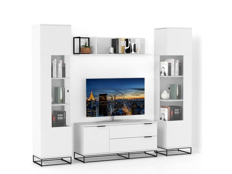 Витрина R-Home City белый BD-3070234 фото 7