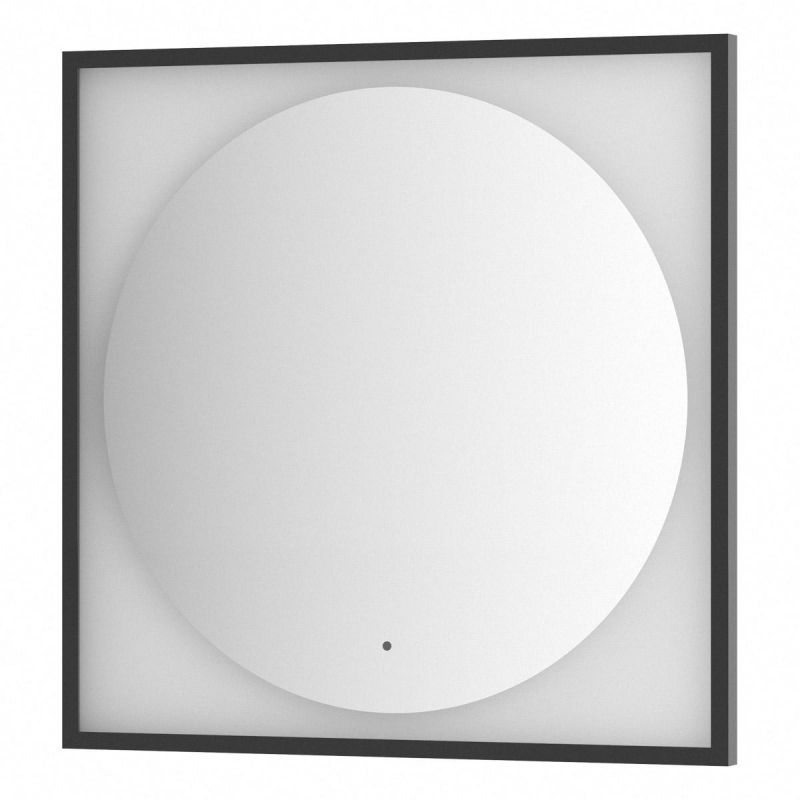 Зеркало для ванной DEFESTO ECLIPSE DF 2223R с LED-подсветкой и ИК - выключателем Ø80см фото 1