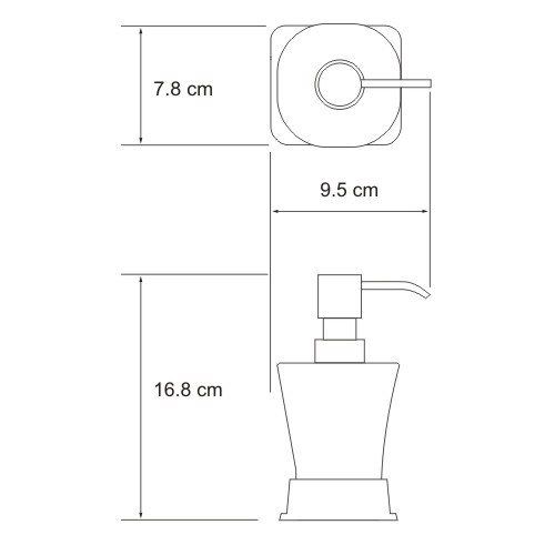 Дозатор для жидкого мыла WasserKRAFT Amper K-5499 фото 3