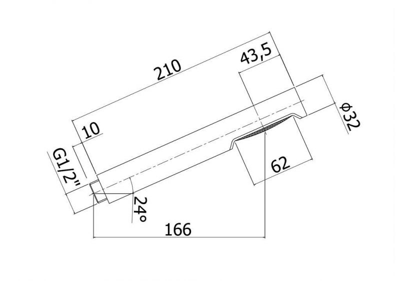 Душевая лейка Paffoni Birillo ZDOC032CR