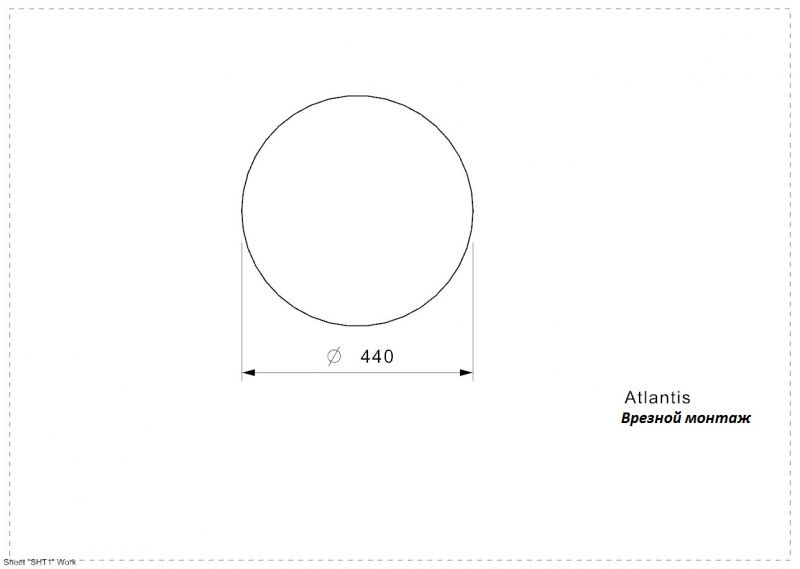 Кухонная мойка Reginox Atlantis L OSP Wlux 42343