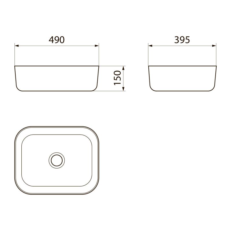 Умывальник Point Афина PN43041