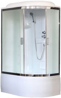 Душевая кабина Royal Bath RB 8120BK1-M-CH L 80x120