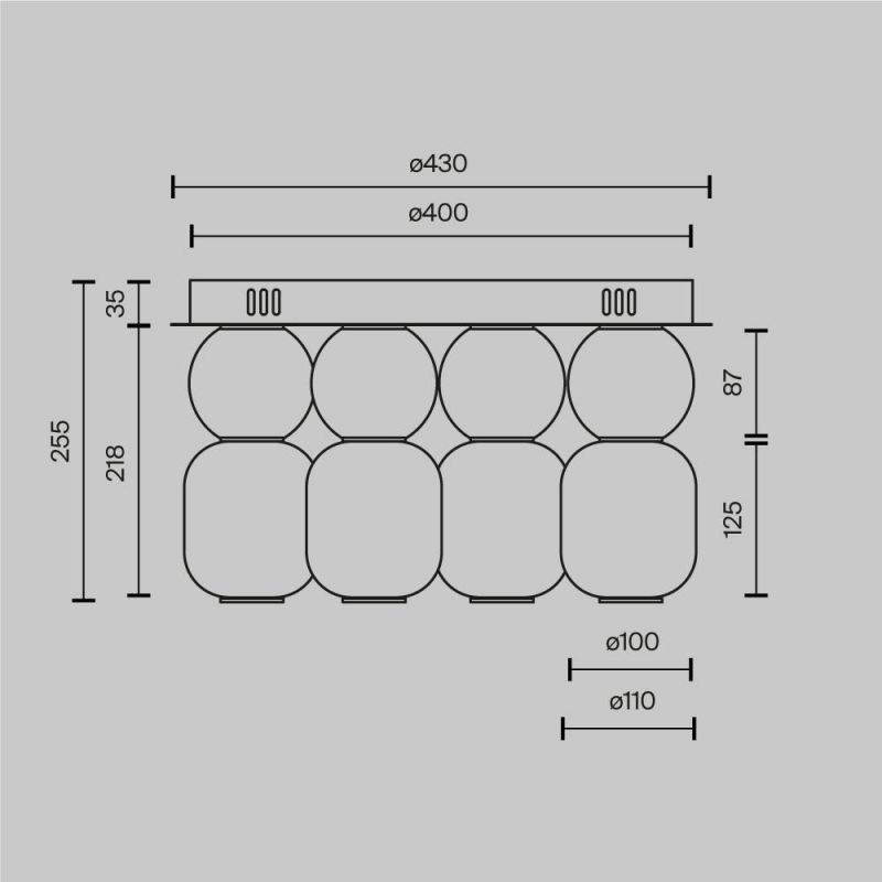 Потолочный светильник Maytoni Drop LED 3000К (теплый) 60W MOD273CL-L60CH3K фото 2