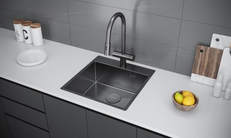 Кухонная мойка KuchenStern WERK 50 506SS50 Нержавеющая сталь SS фото 2
