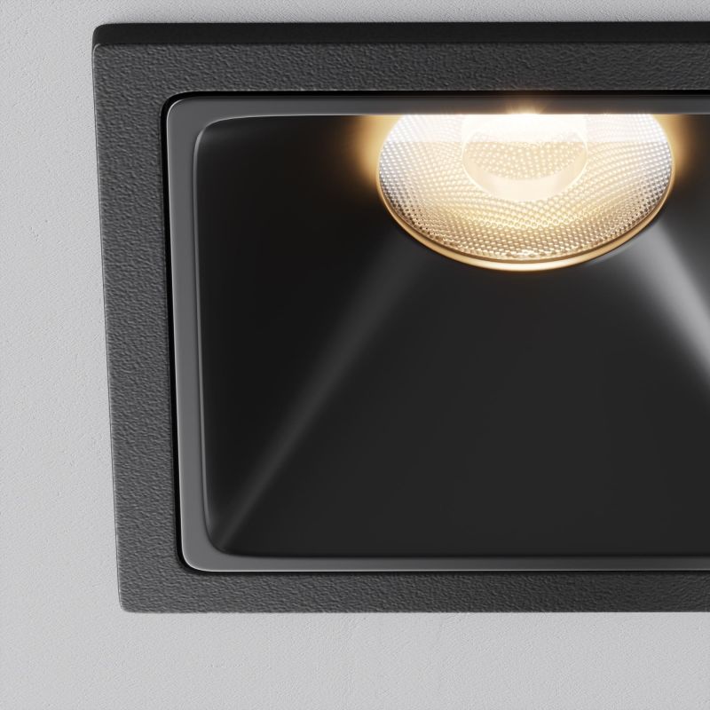 Встраиваемый светильник Maytoni Alfa LED 3000К(теплый) 10W DL043-01-10W3K-SQ-B-1 фото 9