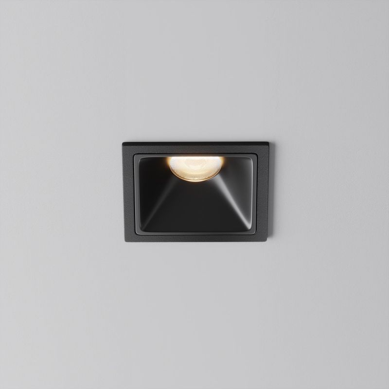 Встраиваемый светильник Maytoni Alfa LED 3000К(теплый) 10W DL043-01-10W3K-SQ-B-1 фото 10