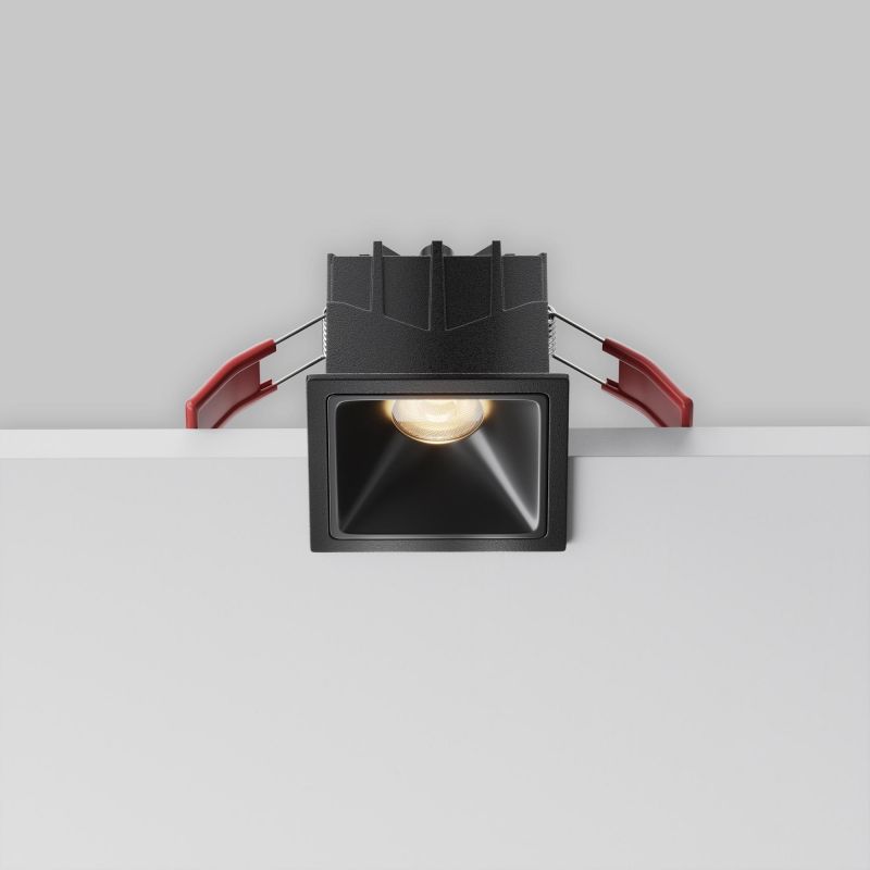 Встраиваемый светильник Maytoni Alfa LED 3000К(теплый) 10W DL043-01-10W3K-SQ-B-1 фото 11