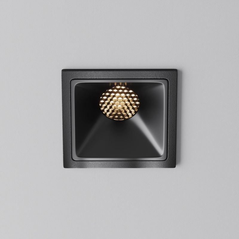 Встраиваемый светильник Maytoni Alfa LED 3000К(теплый) 10W DL043-01-10W3K-SQ-B-1 фото 8