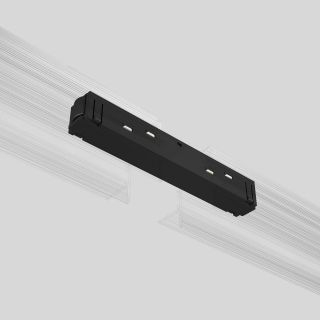 Прямой коннектор Elektrostandard Slim Magnetic черный 95135/00