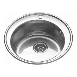 Мойка врезная с сифоном Melana 001 t (*12) полированная