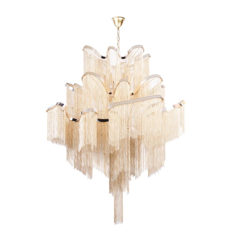 Подвесной светильник Loft It Stream 40W E14 10208/1000 Gold фото 1
