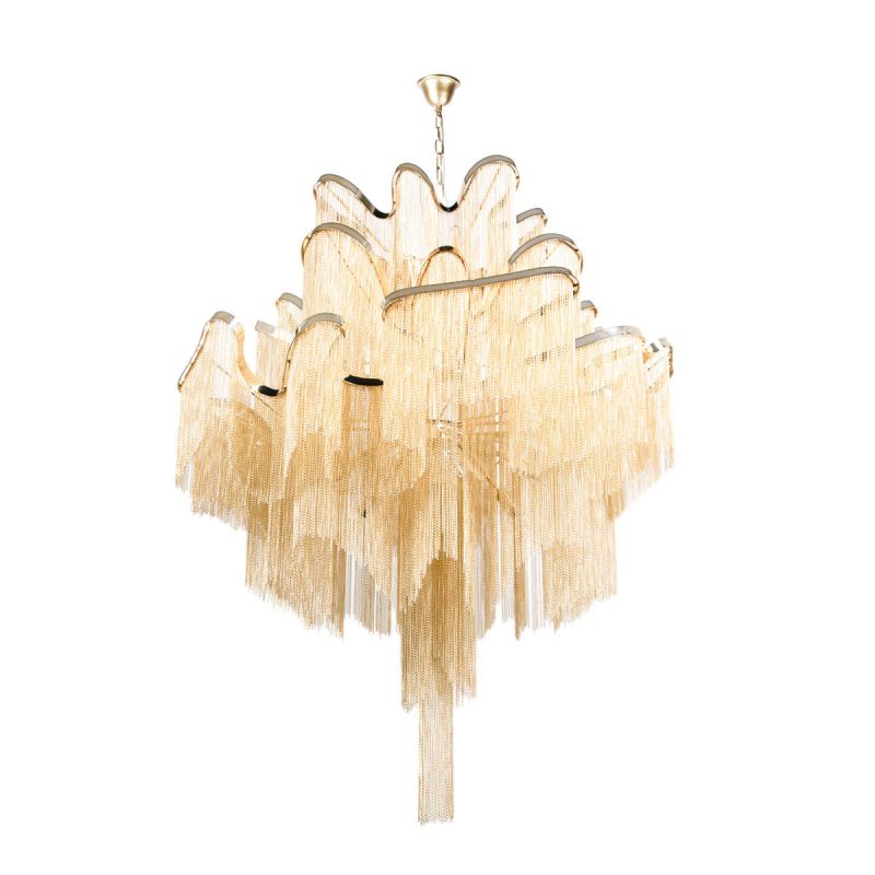 Подвесной светильник Loft It Stream 40W E14 10208/1000 Gold фото 3