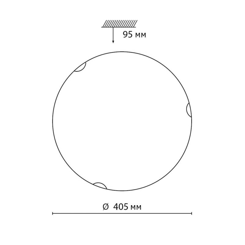 SONEX AMMONITE 7602/DL SNOK LED  4000K IP20 7602/DL фото 2