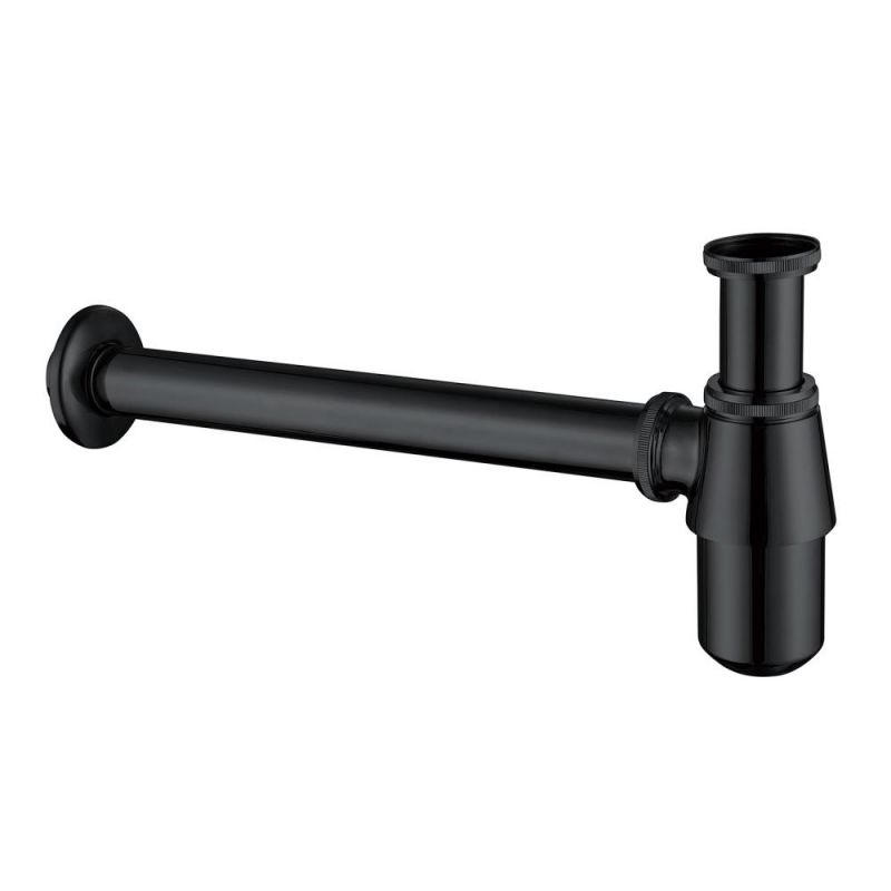 Сифон для раковины Abber AF0032B черный матовый фото 1
