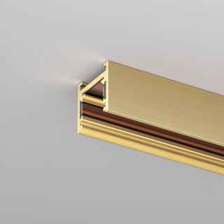 Трек Denkirs SHINE BASE 1.5м, 48V DC, IP20, сатинированная латунь, алюминий TR5715-SB