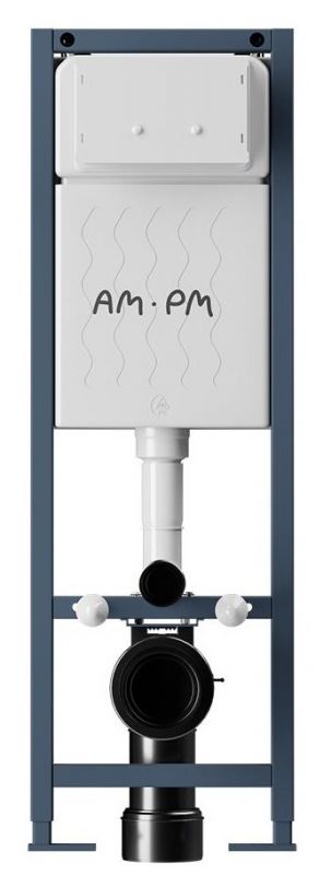 Инсталляция AM.PM ErgoFit I012711.0351 для унитаза с клавишей хром глянцевый, механика фото 1