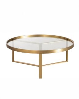 Кофейный стол LH Mirror Home Ульм золотого цвета BD-3126399