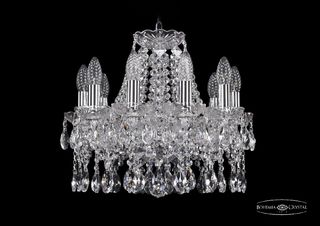 Подвесная люстра Bohemia Ivele Crystal 1413/10/141 Ni