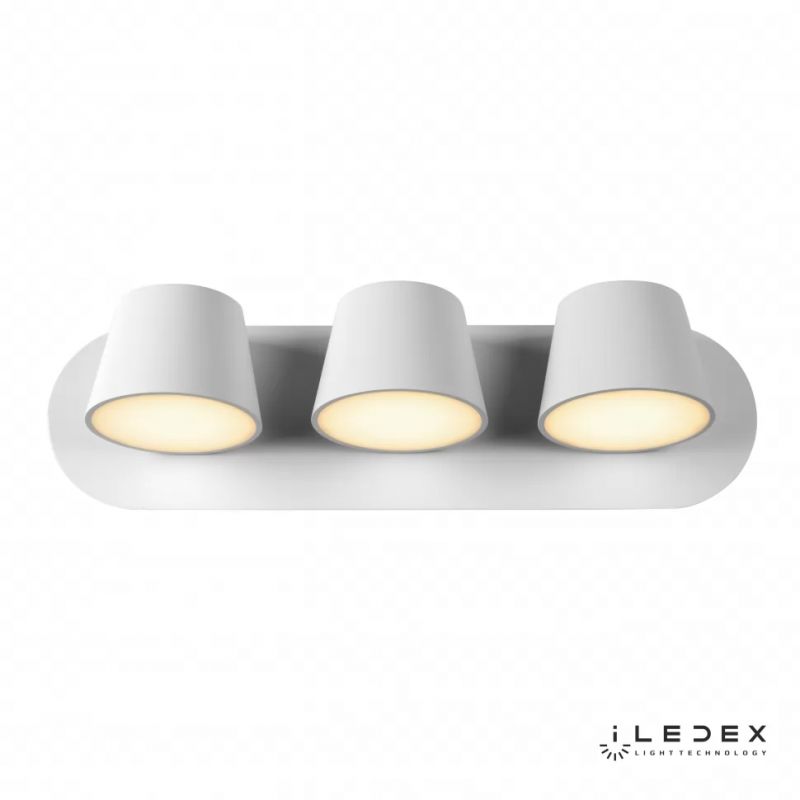 Настенный светильник iLedex Flexin W1118-3AS WH фото 2