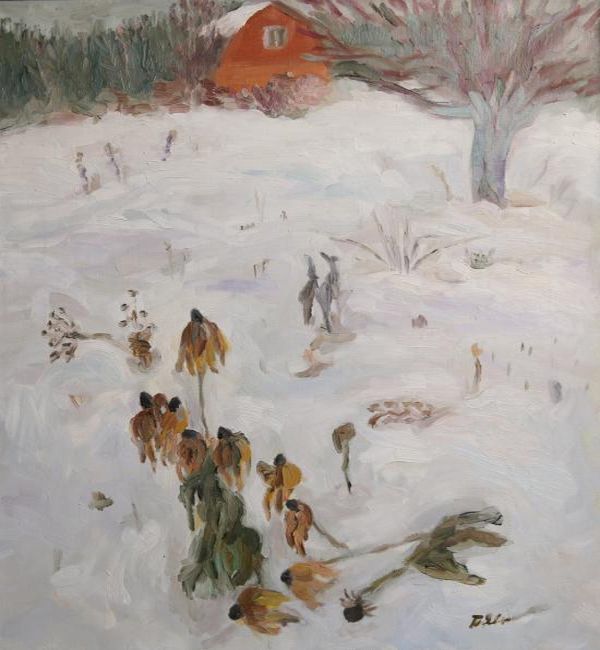 Картина "Зима" 2016 Явишева Татьяна
