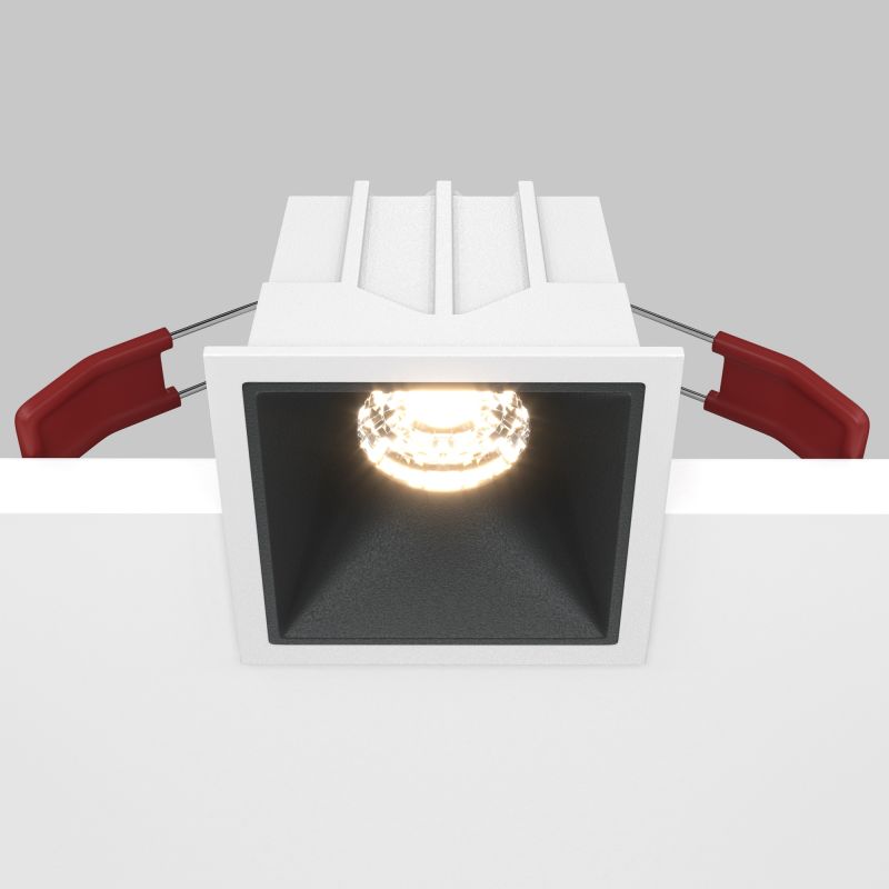 Встраиваемый светильник Maytoni Downlight Alfa LED DL043-01-10W3K-SQ-WB