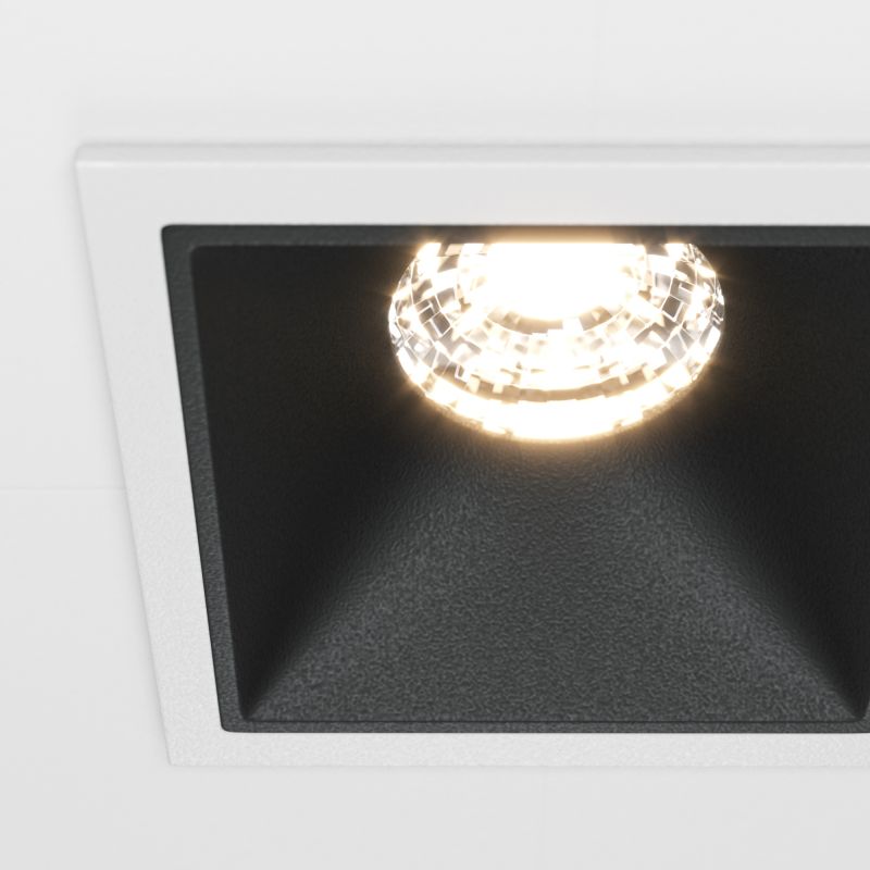 Встраиваемый светильник Maytoni Downlight Alfa LED DL043-01-10W3K-SQ-WB