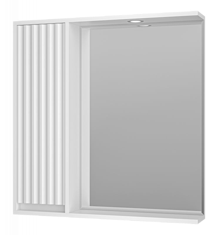 Зеркальный шкаф Brevita Balaton 80 BAL-04080-01-Л, L фото 1