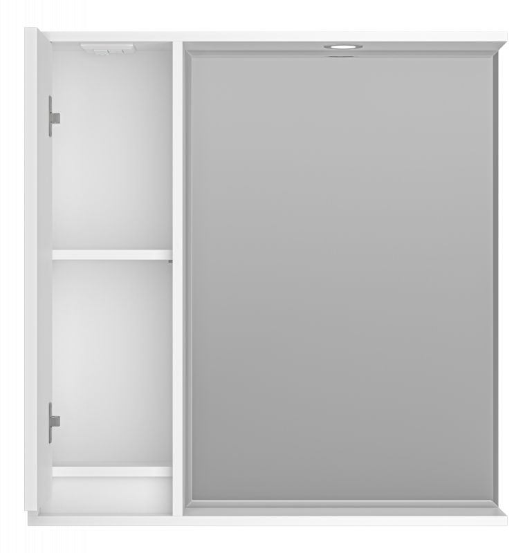 Зеркальный шкаф Brevita Balaton 80 BAL-04080-01-Л, L фото 3