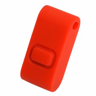 Выключатель беспроводной FERON TM85 SMART одноклавишный soft-touch, красный 48880