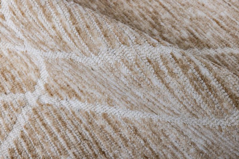 Индийский ковер из полиэстера Carpet «MILTON» SAND 170 x 240 см фото 3