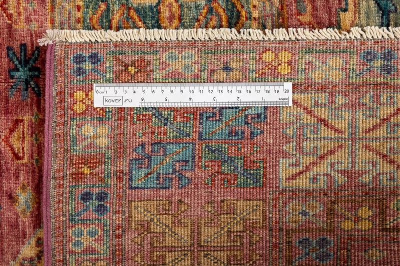 Пакистанский ковер из шерсти Carpet «KAZAK ROYAL» 227494-PUR-PUR 129 x 176 см фото 12