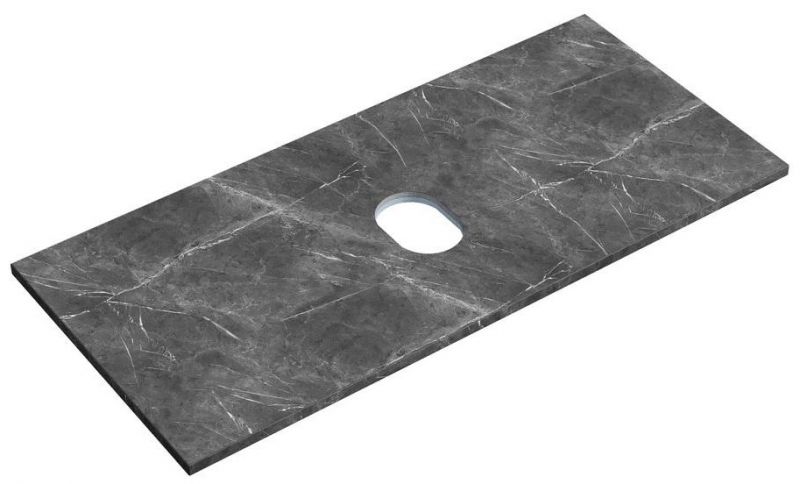 Столешница под раковину SANCOS TT100A1, 100х46 см, Black Sky фото 1